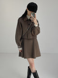 [handmade] Shael Wool Balloon Crop Short Jacket