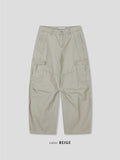 Barz Cut Curved Wide Pants