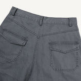 Cross-print Cargo Bermuda Pants