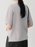 [Premium] Whole Garment Lua Pleated Knit