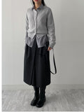 Mir Alpaca Round Cardigan