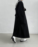 London Robe Overfit Long Trench Coat