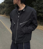 Hands Cotton Biker Jacket
