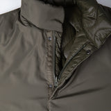 Chrome Reversible Quilting Long Parka