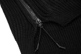 Panic Zipper Over Knit