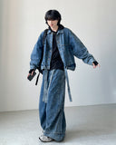 Hermes Belt Denim Jacket