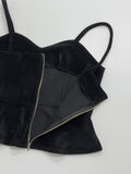 Velvet Bokashi Bustier