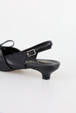 Twist Leather Mule