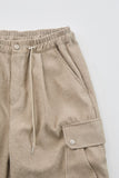Baden corduroy pintuck pants
