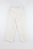 Tuel Wrap Eyelet Cotton Pants