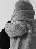 Nordic Knit Zip-up Jacket