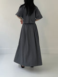 Hope Unbalanced Collar Blouse