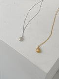 Pebble Drop Layered Necklace