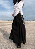 FORMED DRAPE SKIRT