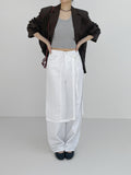 315 Cotton Semi Wide Pants