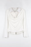 Seto Shirt Layered Shirring Tee