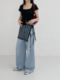 Basil Chiffon Wrap Skirt