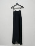 See-Through Sleeveless Long One Piece