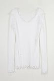Summer Linda Damage Knit