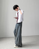 Boa Curved Balloon Denim