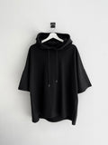 Drop-down Half Hood T-Shirt