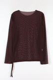 Manny see-through string tee