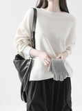 [Premium] Superfine Wool Diagonal Knit