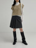 Cashmere V-neck Knit Vest