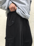 [Sweat.ver] Amecaji loose cargo sweatpants