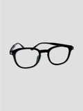 Black scoopy eyeware