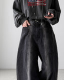 Hail Setup Balloon Denim Pants