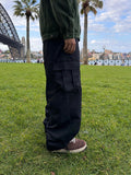 Unisex Swan Side Cargo Pants