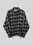 Ombre Pigment Check Shirt