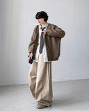 Art V-neck Balloon Cardigan