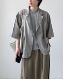 Nomad Linen Half Jacket