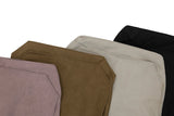 Suede Messenger Bag