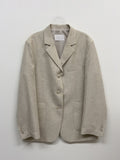 Letu Linen 3 Button Single Jacket