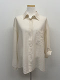 Roll-up Tencel Loose Fit Shirt