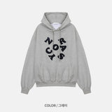Boucle embroidered hoodie