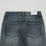 Ront Brush Flare Denim Pants