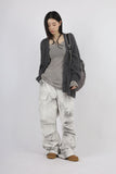 Dirty washed cargo pants