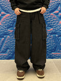 Over Wide Cargo Denim