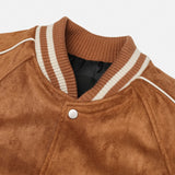 Suede Piping Line Varsity Padding