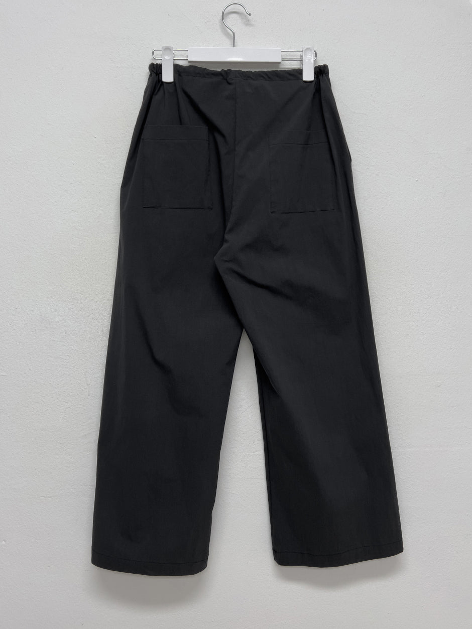 【INCHANT ME】Luev Strap Nylon Wide Pants INCHANT ME(インチャントミー) - ルエブストラップナイロン