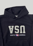 Vintage Reverse USA Heavy Hood