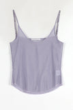 Glossy Layered Sleeveless