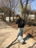 08 Basic Pintuck Wide Sweatpants