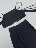 [Winter ver./SET] Melrose Bustier Skirt 2Piece