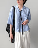 Bible Crop Half Shirt