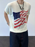 USA flag summer knit